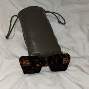 Loewe Brown Tortoise Shell Sunglasses